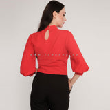 Ruby Three Quarter Sleeve Blouses